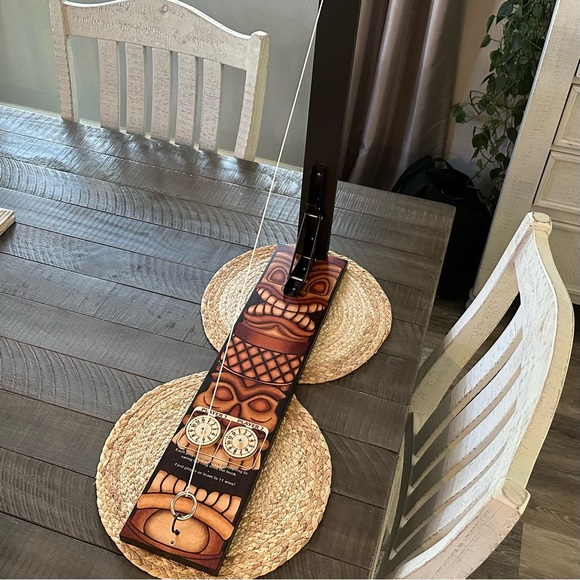 Tiki Ring Toss Game - Fold Down - Picture 3 of 8